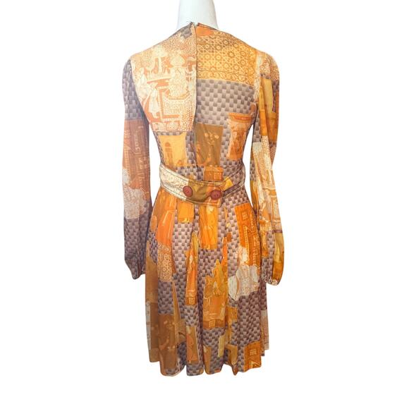 Vintage Jerell of Texas Dress Size 7 70's - Picture 2 of 8